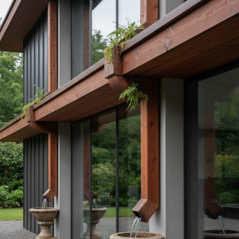 Business Gutter Installation detail