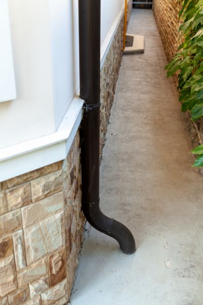 Cost of Underground Gutter Service in Collierville