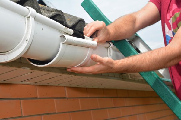 Large Gutter Repair in Collierville