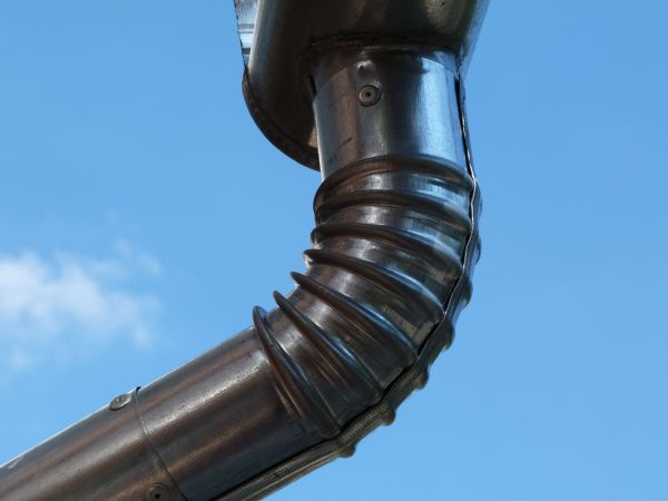 Metal Downspout Installation in Collierville