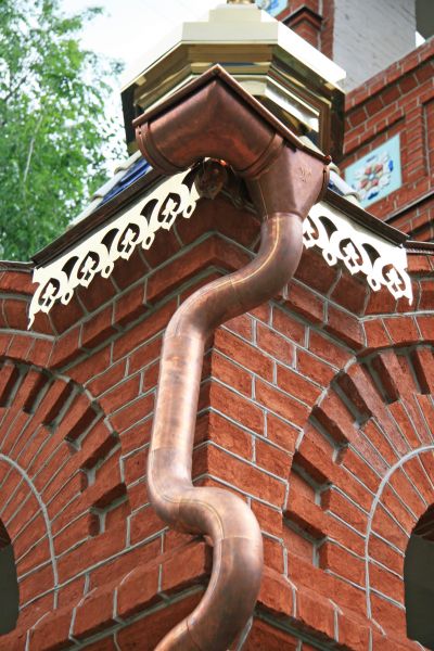 Church Downspout Installation in Collierville